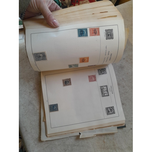 133 - Stamps : Strand old time world collection of used stamps, good sorters lot as not all pages photogra... 