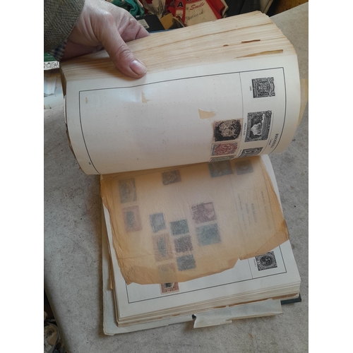 133 - Stamps : Strand old time world collection of used stamps, good sorters lot as not all pages photogra... 