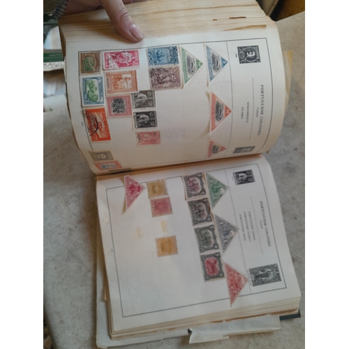 133 - Stamps : Strand old time world collection of used stamps, good sorters lot as not all pages photogra... 