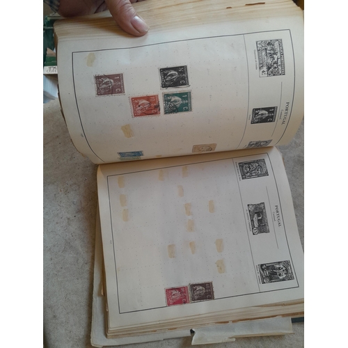 133 - Stamps : Strand old time world collection of used stamps, good sorters lot as not all pages photogra... 