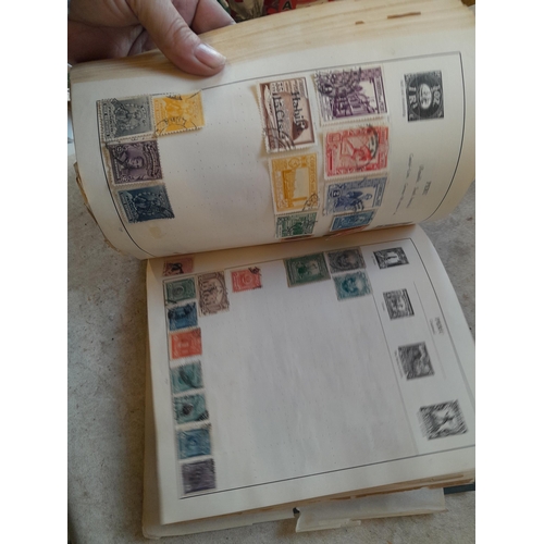 133 - Stamps : Strand old time world collection of used stamps, good sorters lot as not all pages photogra... 