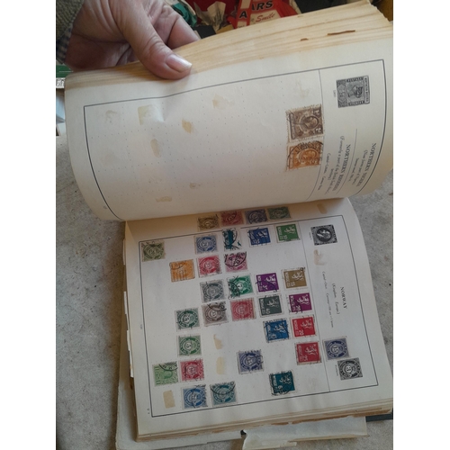 133 - Stamps : Strand old time world collection of used stamps, good sorters lot as not all pages photogra... 