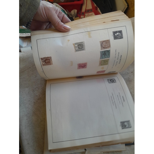 133 - Stamps : Strand old time world collection of used stamps, good sorters lot as not all pages photogra... 