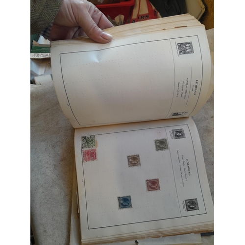 133 - Stamps : Strand old time world collection of used stamps, good sorters lot as not all pages photogra... 