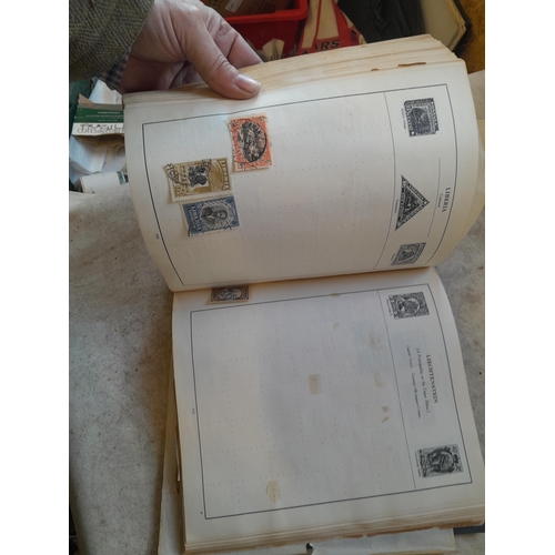 133 - Stamps : Strand old time world collection of used stamps, good sorters lot as not all pages photogra... 