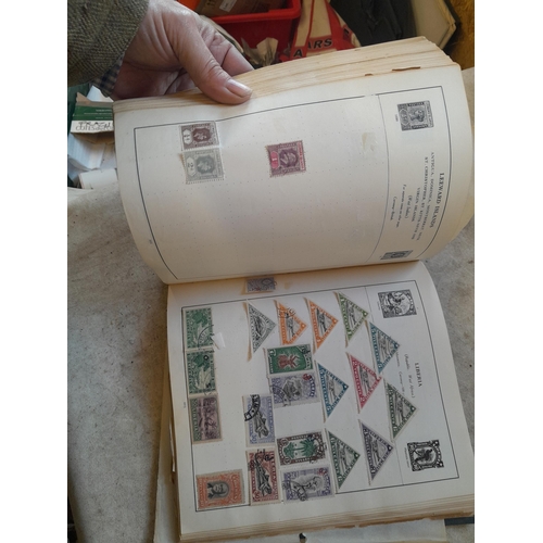 133 - Stamps : Strand old time world collection of used stamps, good sorters lot as not all pages photogra... 