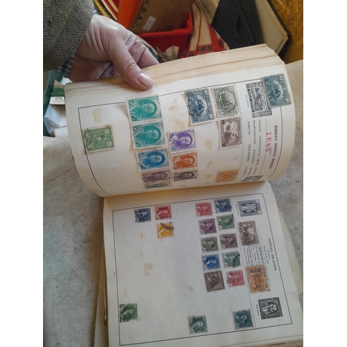 133 - Stamps : Strand old time world collection of used stamps, good sorters lot as not all pages photogra... 