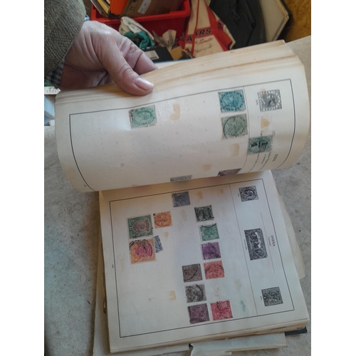 133 - Stamps : Strand old time world collection of used stamps, good sorters lot as not all pages photogra... 