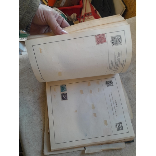 133 - Stamps : Strand old time world collection of used stamps, good sorters lot as not all pages photogra... 