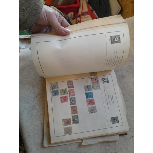 133 - Stamps : Strand old time world collection of used stamps, good sorters lot as not all pages photogra... 