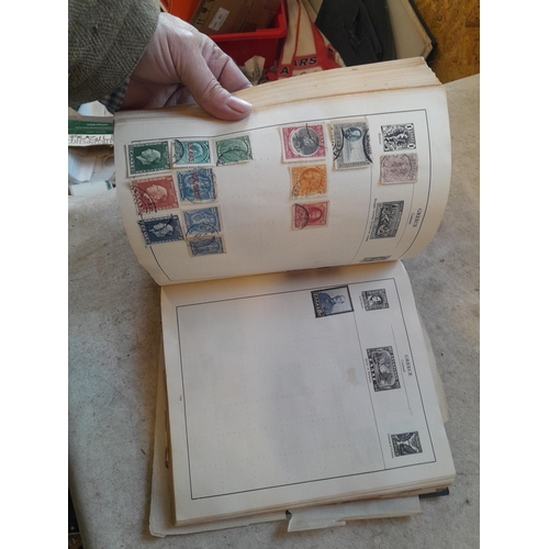 133 - Stamps : Strand old time world collection of used stamps, good sorters lot as not all pages photogra... 