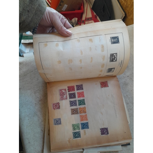 133 - Stamps : Strand old time world collection of used stamps, good sorters lot as not all pages photogra... 