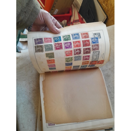 133 - Stamps : Strand old time world collection of used stamps, good sorters lot as not all pages photogra... 