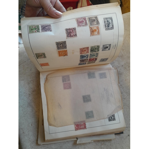 133 - Stamps : Strand old time world collection of used stamps, good sorters lot as not all pages photogra... 