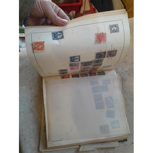 133 - Stamps : Strand old time world collection of used stamps, good sorters lot as not all pages photogra... 