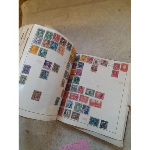 133 - Stamps : Strand old time world collection of used stamps, good sorters lot as not all pages photogra... 