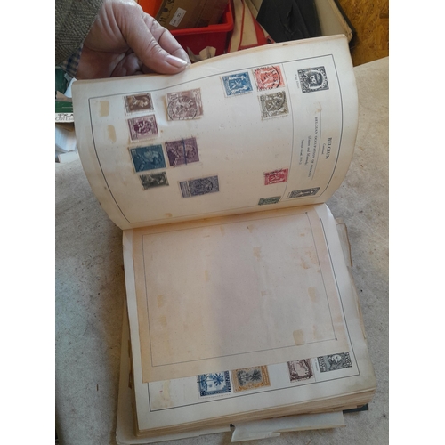 133 - Stamps : Strand old time world collection of used stamps, good sorters lot as not all pages photogra... 