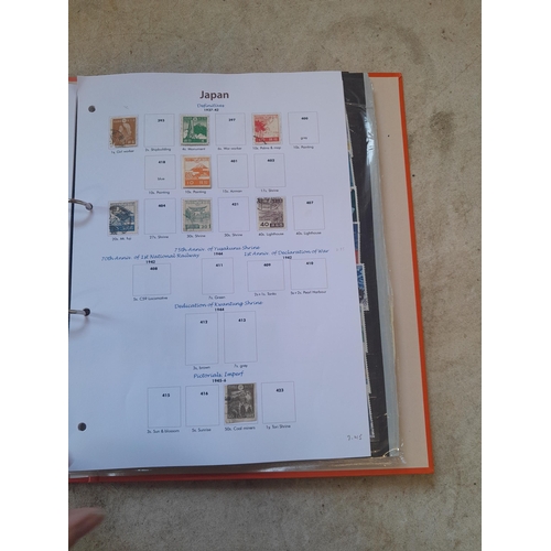 134 - Stamps of Japan a mixed era collection mint, used and unused