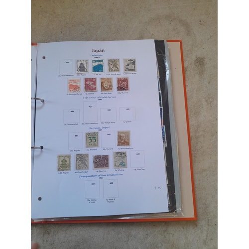 134 - Stamps of Japan a mixed era collection mint, used and unused