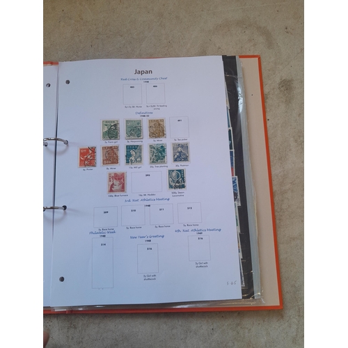 134 - Stamps of Japan a mixed era collection mint, used and unused