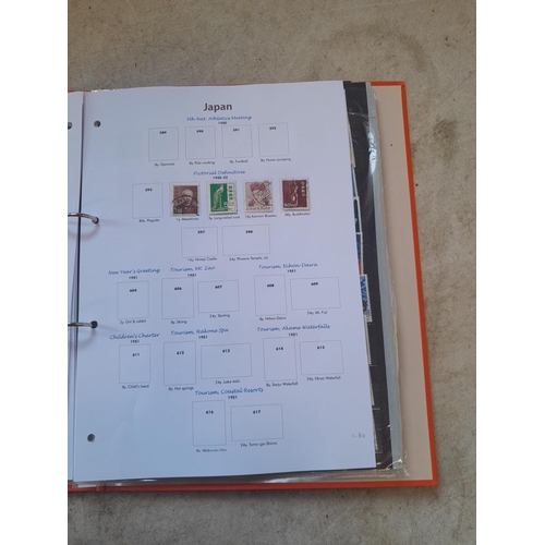 134 - Stamps of Japan a mixed era collection mint, used and unused