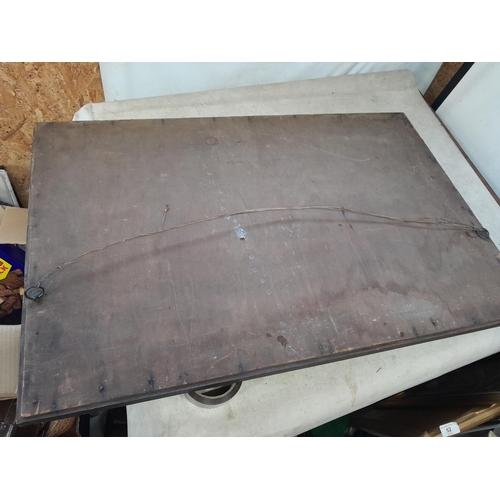 149 - Early 20th century pub advertising mirror :  Border Ales,  Wine of Wales in good order