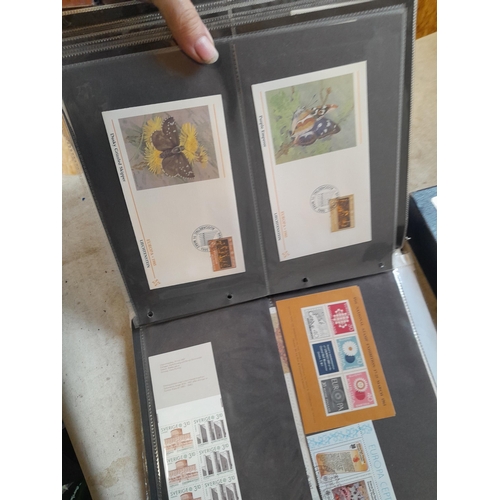 151 - Stamps : Collection of Europa Covers and stamps in an FDC album