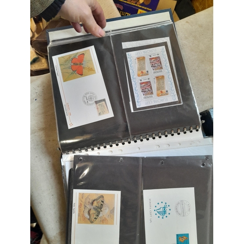 151 - Stamps : Collection of Europa Covers and stamps in an FDC album