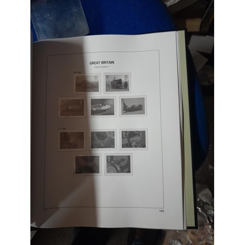 152 - Stamps : Stanley Gibbons printed hingeless album pages, in very good order