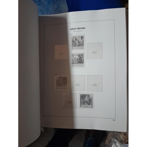 152 - Stamps : Stanley Gibbons printed hingeless album pages, in very good order