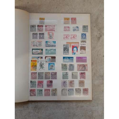 157 - Stamps of Commonwealth offered mint, unused and used in a stock book