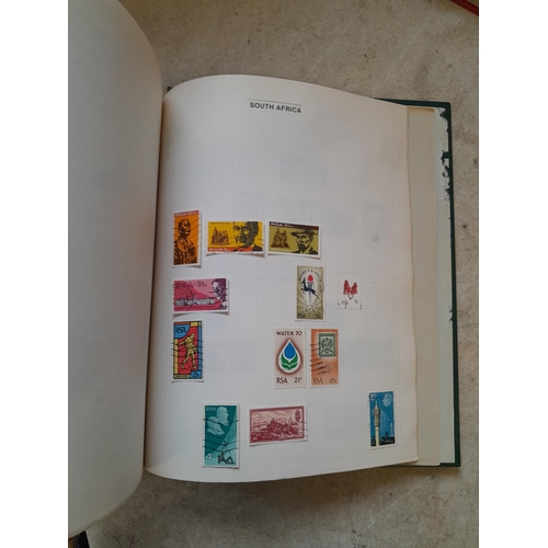 159 - Stamps of the Commonwealth, used and unused in an album