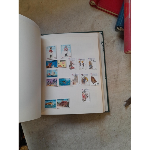 159 - Stamps of the Commonwealth, used and unused in an album