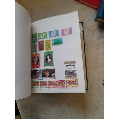 159 - Stamps of the Commonwealth, used and unused in an album