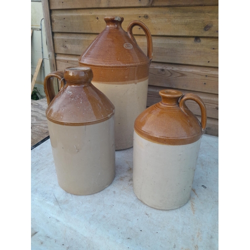 3 - 4 x vintage non advertising stoneware jars