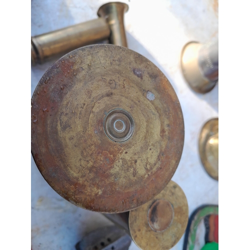 18 - Military related items : mainly tank regiment throughout the 20th century : shells, scarf, trench ar... 