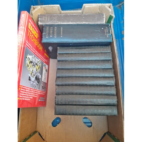 31 - Box of books : The Farmers Tools by G E  Fussell