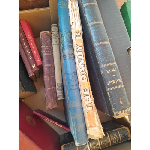 32 - Box of books : Wild Nature , Boys Own