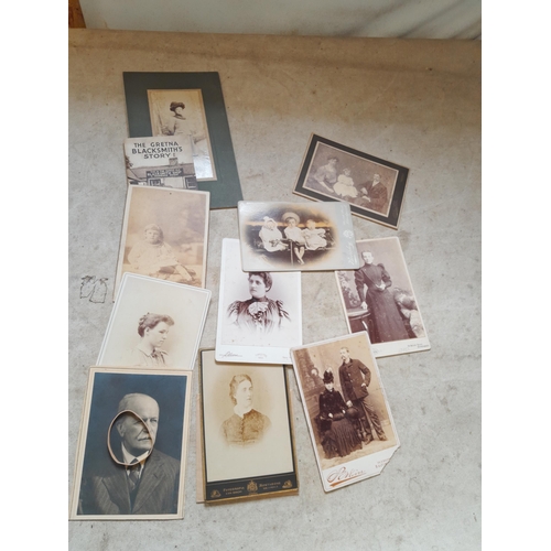 43 - Ephemera : Chelsea football club programmes from mid 1960s, cabinet cards black and white portraits ... 