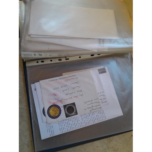 50 - Box of oddments : Prinz binoculars, brassware, stamps First Day Covers and other items