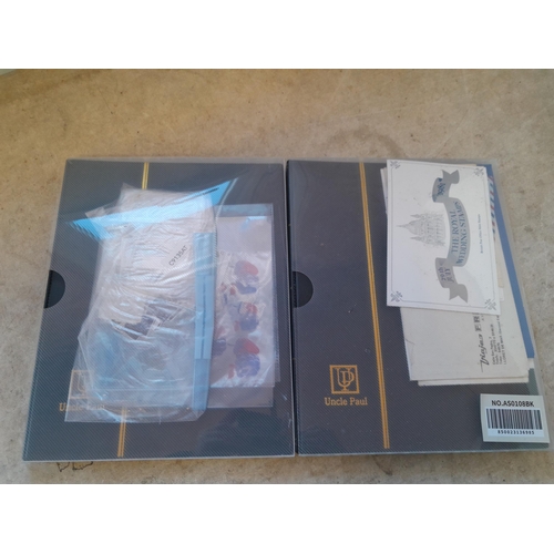 51 - Stamps : loose  and on paper, 2 x stockbooks word collection mainly used some more interesting earli... 