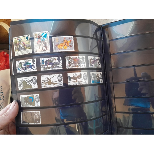 51 - Stamps : loose  and on paper, 2 x stockbooks word collection mainly used some more interesting earli... 