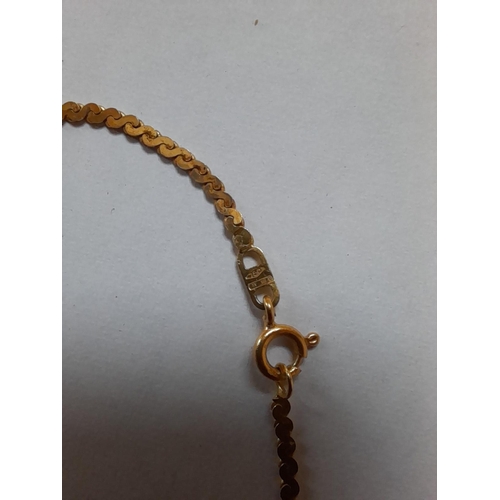 66 - 18 KT foreign gold necklace 6.6 g