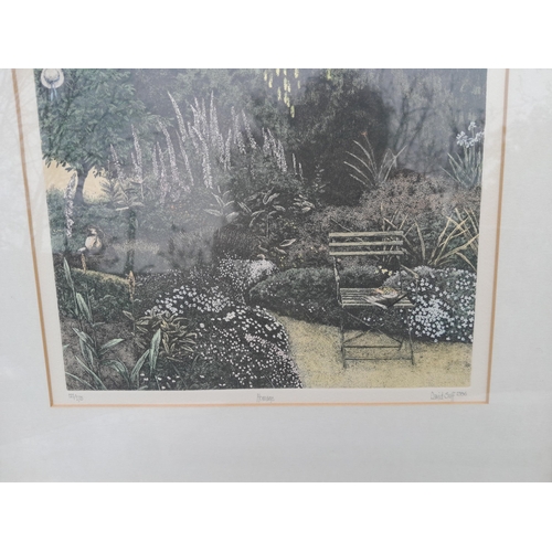 68 - Quantity of mirrors, pictures, tapestry : Ltd edition prints by D Suff, watercolours by Charmaine Wi... 