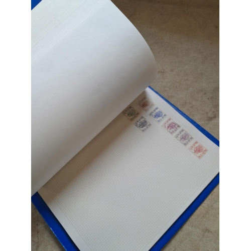 96 - Binder of mainly used stamps with an approx vendor stocklist