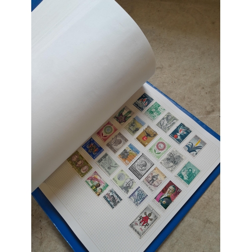 96 - Binder of mainly used stamps with an approx vendor stocklist