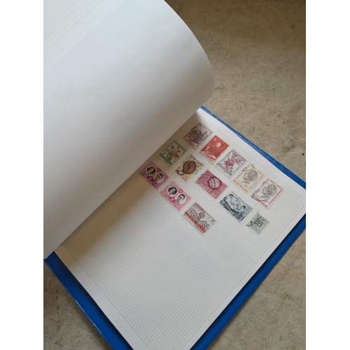 96 - Binder of mainly used stamps with an approx vendor stocklist