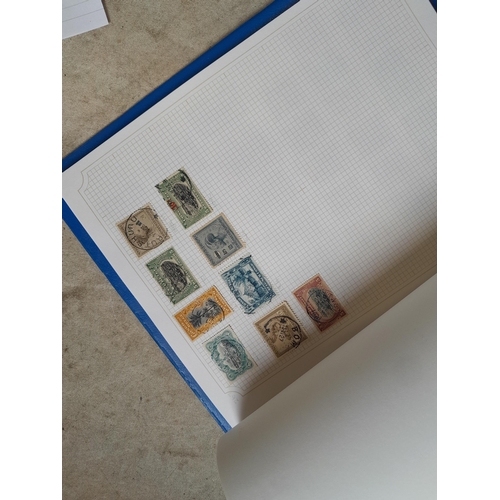 96 - Binder of mainly used stamps with an approx vendor stocklist