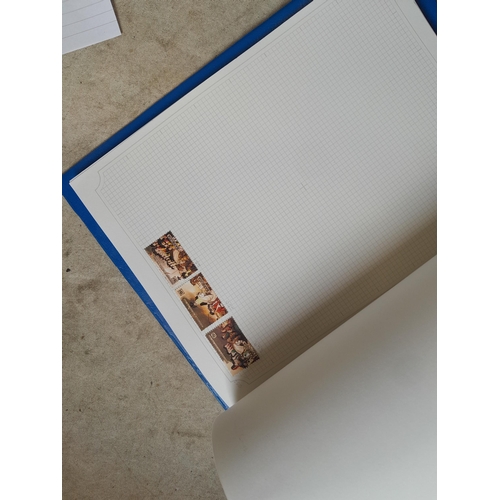 96 - Binder of mainly used stamps with an approx vendor stocklist