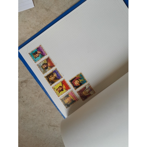 96 - Binder of mainly used stamps with an approx vendor stocklist